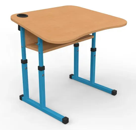 Стіл учнівський №4-6 трапеція 700х500 нахил МФ Вересень